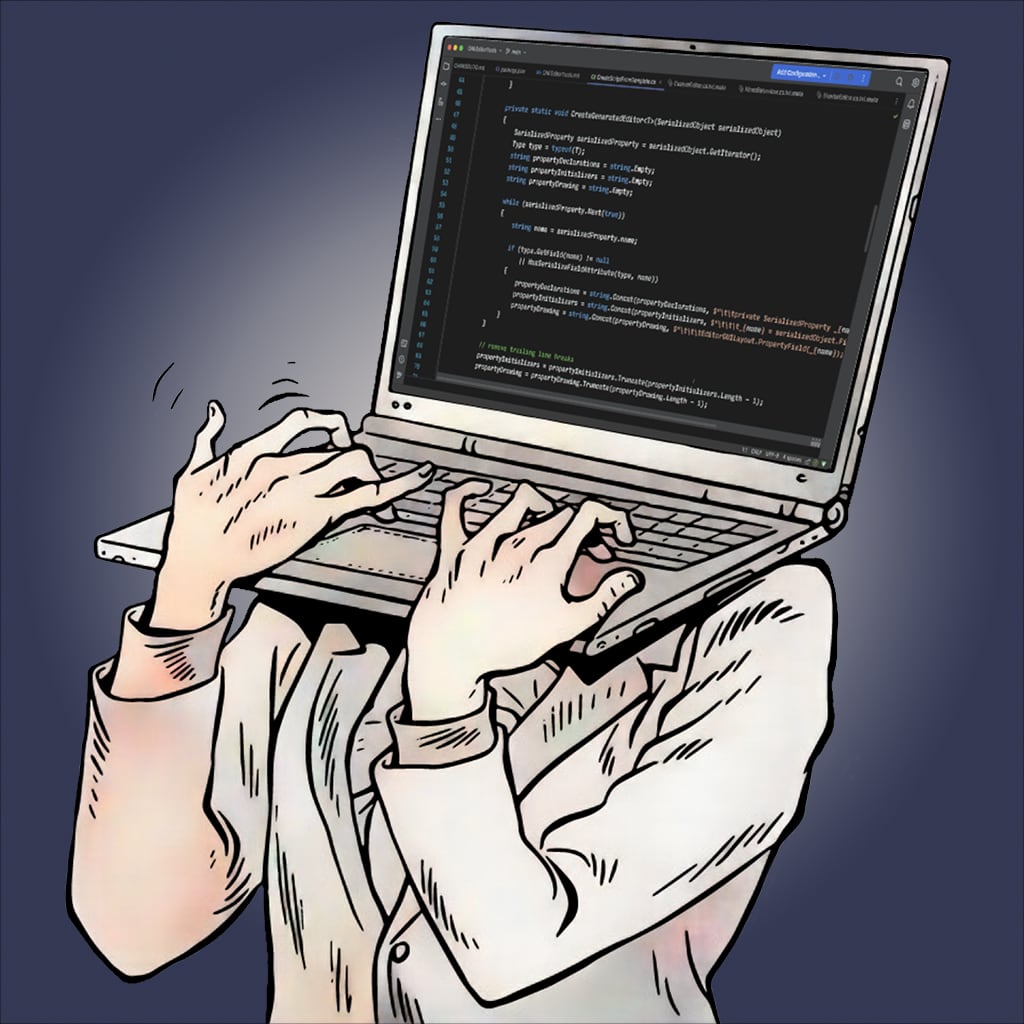 Writing code that writes code.